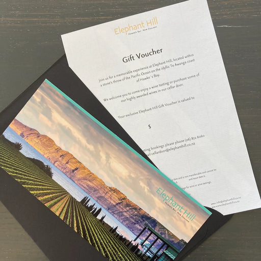 NEW! Elephant Hill Winery Cellardoor <br> Printed Gift Voucher <br> *Instore Use Only*