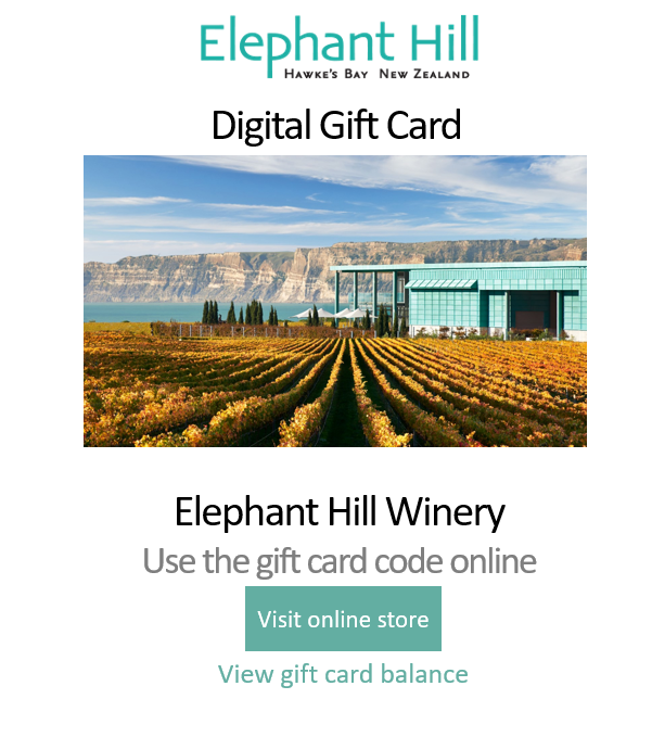 NEW* Elephant Hill Digital Gift Voucher <br>*Online Use Only*<br>